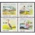 El Salvador 1174/77 1993 Fauna Aves acuáticas MNH