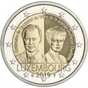 Luxemburgo 2019 2 € euros conmemorativos Gran Duquesa Carlota