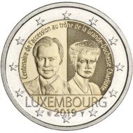 Luxemburgo 2019 2 € euros conmemorativos Gran Duquesa Carlota