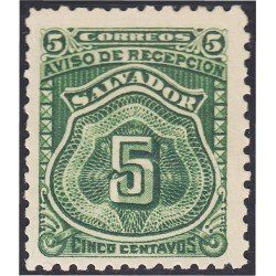 El Salvador 1A Aviso de recepción MH El Salvador 1A Aviso de recepción MH