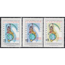 El Salvador A- 207/09 1966 Feria Internacional del Salvador MNH El Salvador A- 207/09 1966 Feria Internacional del Salvador MNH