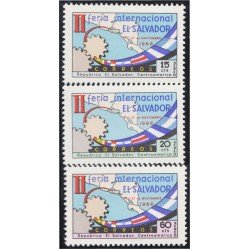 El Salvador A- 214/16 1966 II Feria Internacional del Salvador MNH El Salvador A- 214/16 1966 II Feria Internacional del Salvador MNH