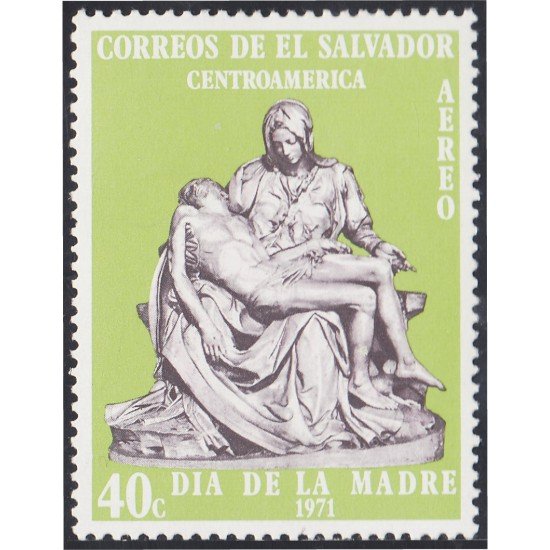 El Salvador A- 279 1971 Día de la madre MNH El Salvador A- 279 1971 Día de la madre MNH