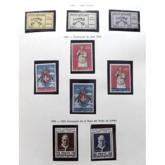 Colección Collection Vaticano 1958 - 1999 MNH Colección Collection Vaticano 1958 - 1999 MNH