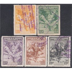 El Salvador A- 68/72 1940 Café del salvador usados El Salvador A- 68/72 1940 Café del salvador usados