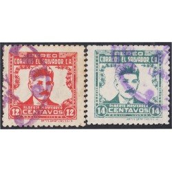 El Salvador A- 87/88 1946 Alberto Masferrer usados El Salvador A- 87/88 1946 Alberto Masferrer usados