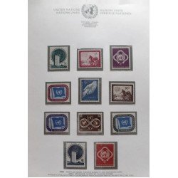 Colección Collection Naciones Unidas 1951 - 1999 MNH Colección Collection Naciones Unidas 1951 - 1999 MNH