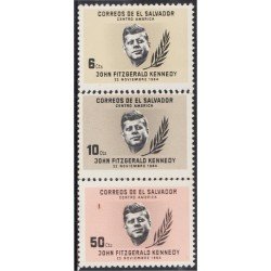 El Salvador 694/96 1964 Aniversario de la muerte del presidente John F. Kennedy MH El Salvador 694/96 1964 Aniversario de la muerte del presidente John F. Kennedy MH