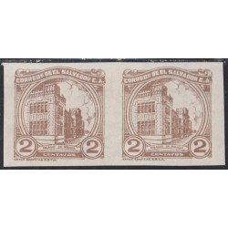 El Salvador 488a Sin dentar 1934 Serie corriente MH El Salvador 488a Sin dentar 1934 Serie corriente MH