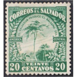 El Salvador 455 1924/26 Árboles de bálsamo MH El Salvador 455 1924/26 Árboles de bálsamo MH