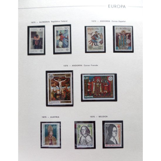 Colección Collection Tema Europa 1975 - 1992 MNH Colección Collection Tema Europa 1975 - 1992 MNH