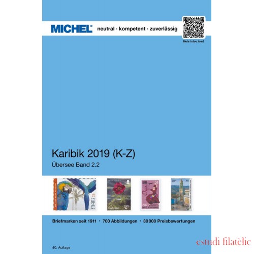 MICHEL Übersee-Katalog Karibische-Inseln 2019/2020, Band 2 K-Z (ÜK 2/2) 