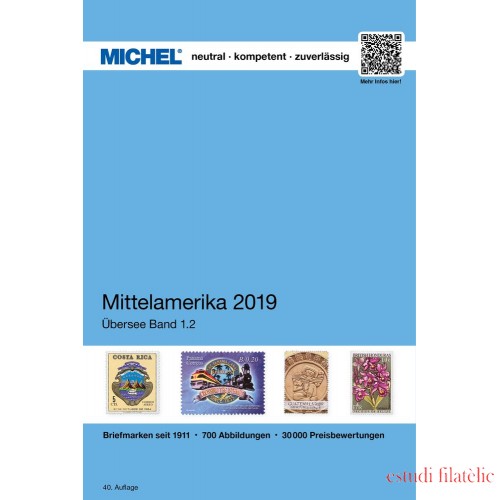 MICHEL Übersee-Katalog Mittelamerika 2019, Band 1 (ÜK 1/2) 