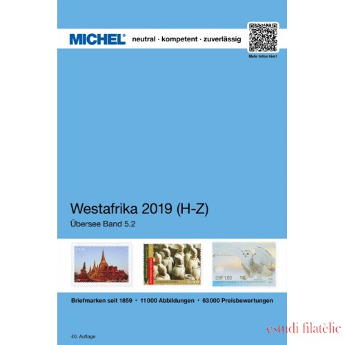 MICHEL Übersee-Katalog Westafrika 2019, Band 2 H-Z (ÜK 5/2) 