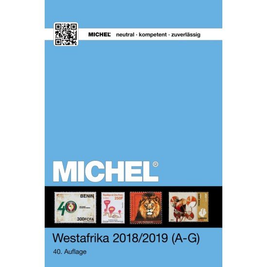 MICHEL Übersee-Katalog Westafrika 2019, Band 1 A-G (ÜK 5/1) MICHEL Übersee-Katalog Westafrika 2019, Band 1 A-G (ÜK 5/1)