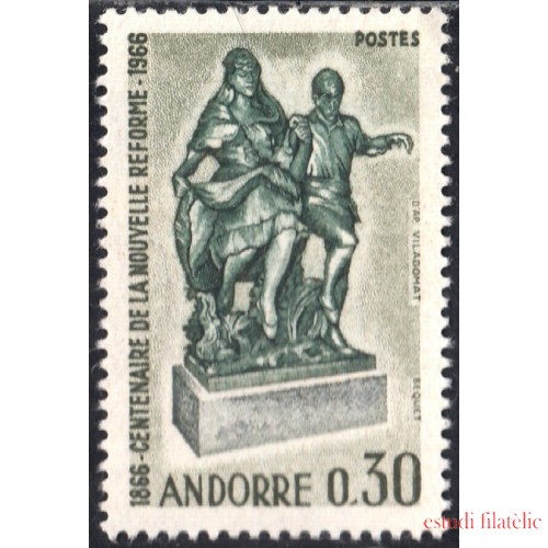 Andorra Francesa 181 1967 Centenario de la Nueva Reforma MNH