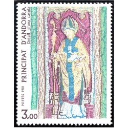 Andorra Francesa 297 1981 San Martín MNH Andorra Francesa 297 1981 San Martín MNH