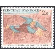 Andorra Francesa 290 1980 Pintura pre románica de Sant  Cerni Nagol MNH