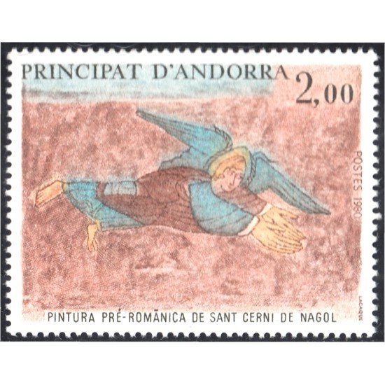 Andorra Francesa 290 1980 Pintura pre románica de Sant Cerni Nagol MNH Andorra Francesa 290 1980 Pintura pre románica de Sant Cerni Nagol MNH