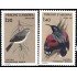 Andorra Francesa 294/95 1981 Aves Pájaros Birds MNH