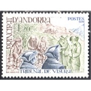 Andorra Francesa 272 1978 Tribunal de Visura MNH