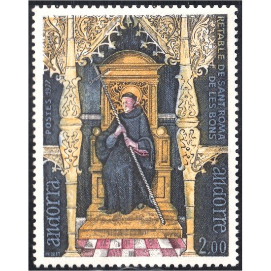 Andorra Francesa 264 1977 R.C.S. Roma MNH