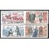 Andorra Francesa 167/70 1963/64 Historia de Andorra MNH Sin dentar