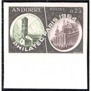 Andorra Francesa 171 1964 Philatec París MNH Sin dentar