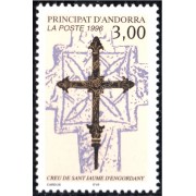 Andorra Francesa 474 1996 Arte Religioso Cruz de San Jaume de Engordany  MNH