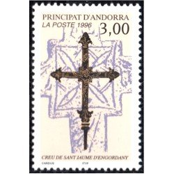 Andorra Francesa 474 1996 Arte Religioso Cruz de San Jaume de Engordany  MNH