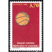 Andorra Francesa 468 1996 Baloncesto MNH