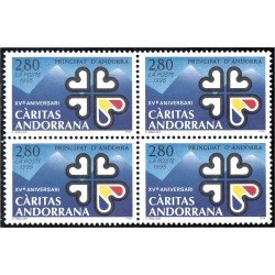 Andorra Francesa 456 Bl.4 1995 Cáritas Andorranas MNH Andorra Francesa 456 Bl.4 1995 Cáritas Andorranas MNH