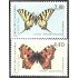 Andorra Francesa 451/52 1994 Mariposas Butterflies MNH