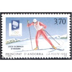 Andorra Francesa 441 1994 Juegos Olímpicos de Invierno MNH Andorra Francesa 441 1994 Juegos Olímpicos de Invierno MNH