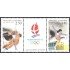 Andorra Francesa 413/14-A 1992 Juegos Olímpicos de Invierno Albertville 92 MNH