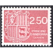 Andorra Francesa 409 1991 Escudo Shield MNH