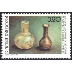 Andorra Francesa 404 1991 Botellas antiguas MNH Andorra Francesa 404 1991 Botellas antiguas MNH