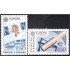 Andorra Francesa 402/03 1991 Europa Satélites MNH