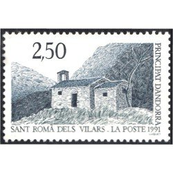 Andorra Francesa 400 1991 Sant Romà dels Vilars MNH Andorra Francesa 400 1991 Sant Romà dels Vilars MNH