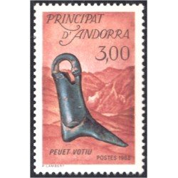 Andorra Francesa 367 1988 Pied ex Voto MNH Andorra Francesa 367 1988 Pied ex Voto MNH