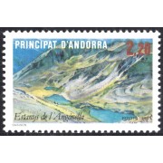 Andorra Francesa 351 1986 Turismo Lago Angonela MNH