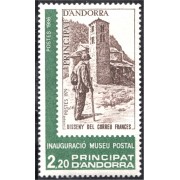 Andorra Francesa 345 1986 Museo Postal MNH