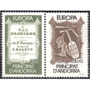 Andorra Francesa 339/40 1985 Europa MNH