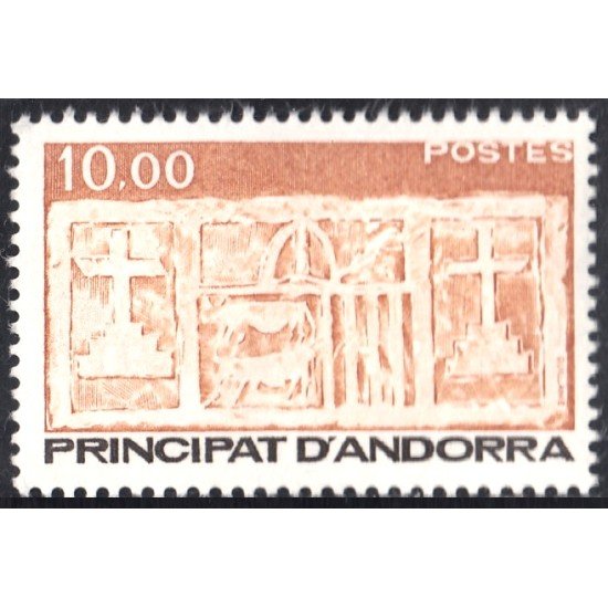 Andorra Francesa 337 1985 Escudo primitivo del Valles  MNH