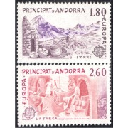 Andorra Francesa 313/14 1983 Europa MNH