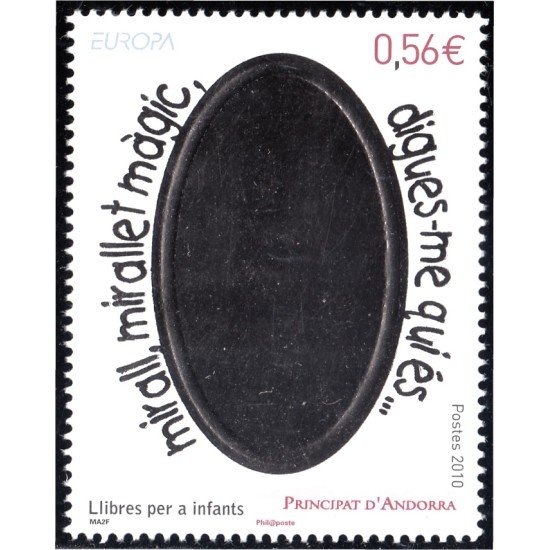 Andorra Francesa 694 2010 Europa Libros para niños MNH