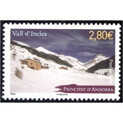 Andorra Francesa 657 2008 Valle de Incles MNH Andorra Francesa 657 2008 Valle de Incles MNH