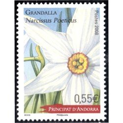 Andorra Francesa 656 2008 Flora Narciso de los poetas MNH Andorra Francesa 656 2008 Flora Narciso de los poetas MNH
