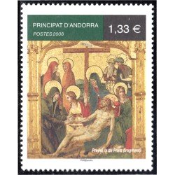 Andorra Francesa 653 2008 Arte religioso MNH Andorra Francesa 653 2008 Arte religioso MNH
