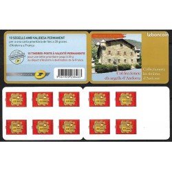 Andorra Francesa 638C 2007 Escudos Colección sellos de Andorra MNH carnet Andorra Francesa 638C 2007 Escudos Colección sellos de Andorra MNH carnet